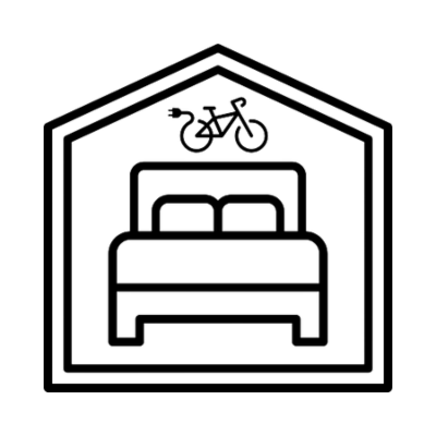 BIKE FRIENDLY ACCOMMODATION GRAFIKA PP